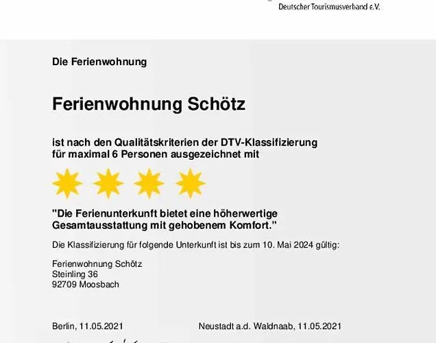 Schoetz Apartment Moosbach (Oberpfalz)